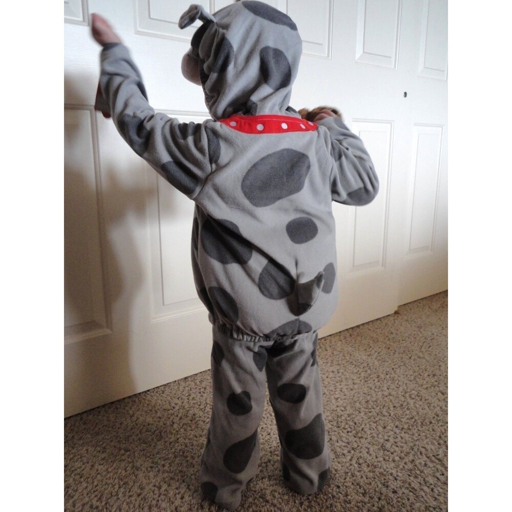 Carter's 2pc Fleece Puppy Dog Spot Costume Dress up Carnival Halloween 6-9M NWT - Picture 10 of 10